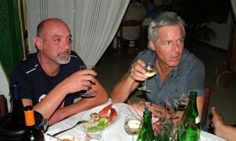 con Claudio Baglioni