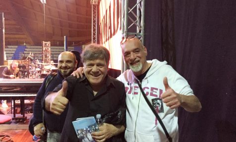 con Beppe Carletti (NOMADI)